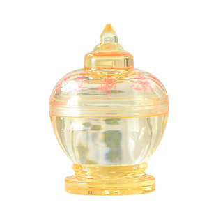 佛塔摆件菩提塔宝塔八吉祥嘎乌透明宝瓶桌面噶当塔高6cm