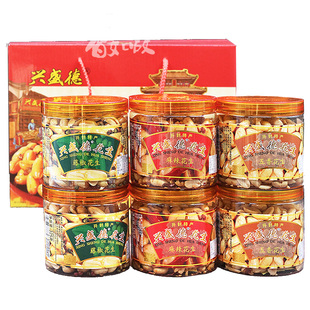 兴盛德麻辣花生藤椒五香花生米罐325g桶装新日期河南开封特产礼盒