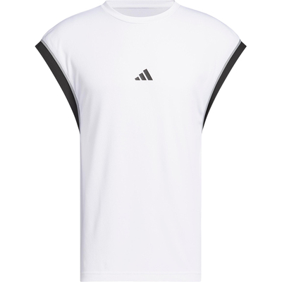 Adidas/阿迪达斯正品2025夏季款男士圆领无袖篮球T恤背心JN4724