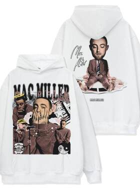 麦克米勒MacMiller印花连帽卫衣