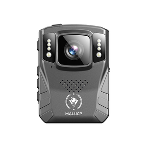 双电池超长续航执法记录仪4K高清夜视胸前佩戴工作现场专业摄像机