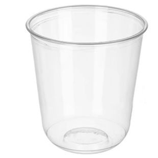 网红咖啡杯一次性奶茶杯带盖冷饮90口径petU型打包杯加厚加硬好看