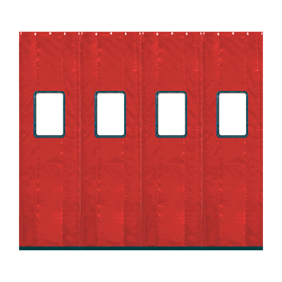 冬季磁吸隔音防寒店铺商用棉门帘