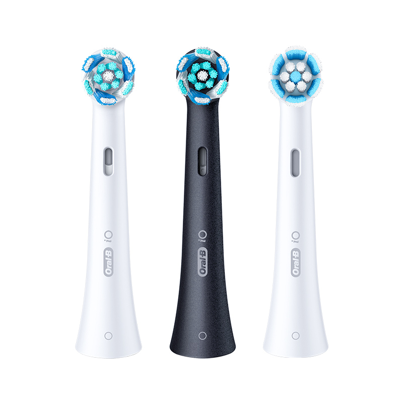 Oralb/欧乐b电动牙刷iO专用替换清洁软毛圆头刷头成人原装正品