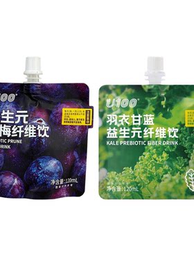 U100益生元西梅纤维果饮