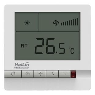 温控器开关水冷中央空调控制面板温度控制器风机盘管三速水地暖