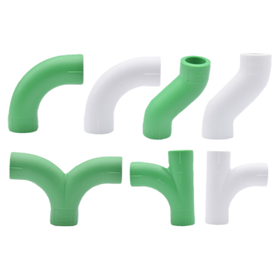 博骆大流量弯头三通顺水ppr接头