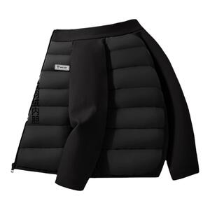 迪士尼男童羽绒服内胆轻薄中大童2024新款冬装儿童外套校服神器