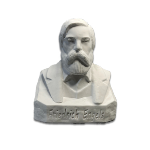 弗里德里希·恩格斯思想家模型石膏雕塑书架桌面装饰氛围摆件礼物