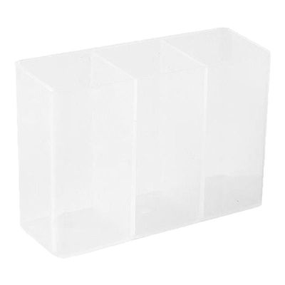 三分格壁挂分格盒免打孔小物收纳