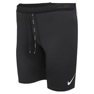NIKE耐克男子五分裤黑色百搭紧身休闲运动健身训练短裤FN3370-011