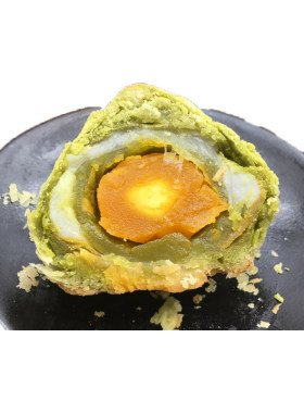 满包邮新品翡翠莲蓉麻薯蛋黄酥台湾地方特色传统糕点早餐零食