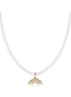 饰悟施家珍珠项链轻奢小众女