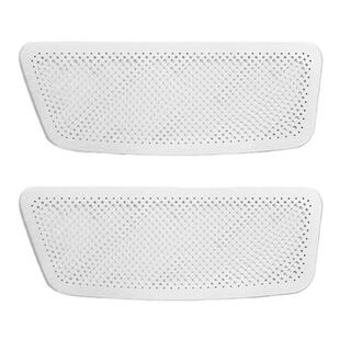 适用26焕新极氪001座椅下出风口保护罩后排空调金属防尘汽车配件