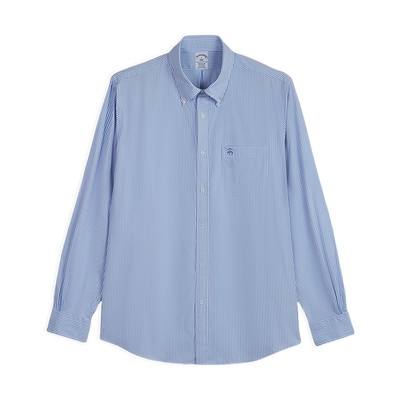 布克兄弟25男士条纹休闲衬衫