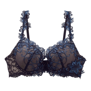 诗萝涵朵TIAM内衣小胸聚拢显大收副乳防下垂重工刺绣性感文胸女03