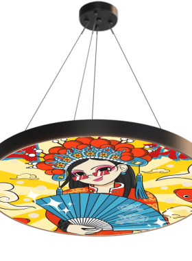 火锅店吊灯网红烧烤店专用灯