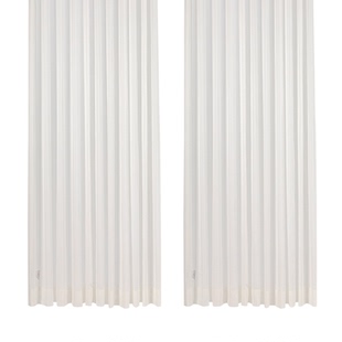 光影竖百叶纱帘遮光窗帘透光不透人白色飘窗阳台遮阳窗纱新款白纱