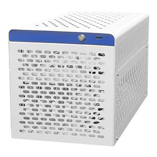 Nas机箱4盘位机箱N6台式机半高显卡云存储服务器迷你机箱小型PC