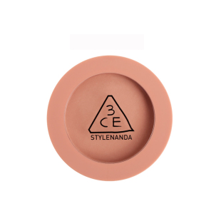 3ce秋冬腮红单色液体腮红mono pink南瓜脏橘吃土色胭脂rose beige