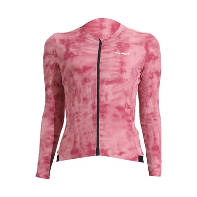 《告别》扎染骑行服舒适透气上衣