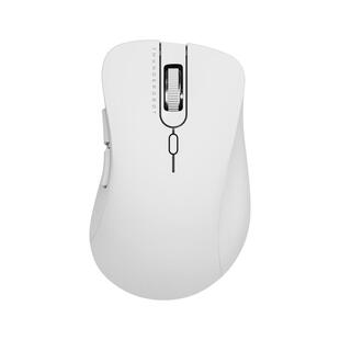 雷神ML101无线鼠标办公款静音轻便2.4G小巧女生粉色白色商务