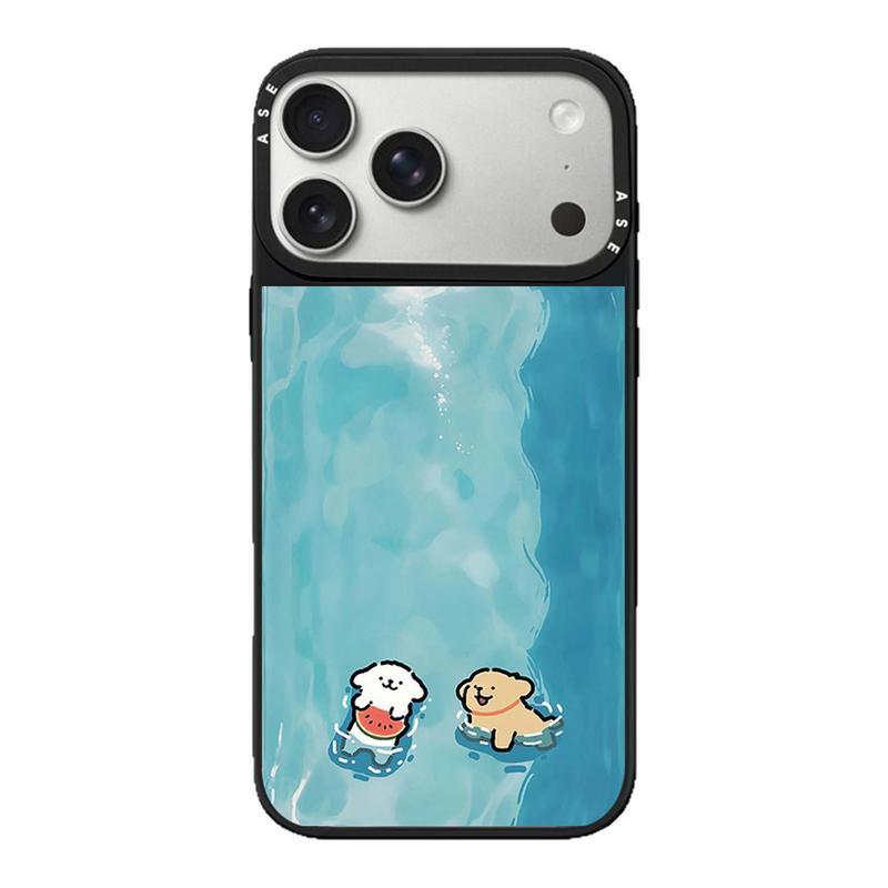 CASETiFIY联名游泳池美人鱼公主16pro适用iPhone17ProMax苹果15plus手机壳可爱14磁吸13卡通华强北平替潮壳女