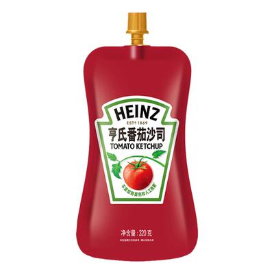 亨氏番茄沙司家用番茄酱肯德基便携薯条意面独立小包汉堡披萨蘸酱