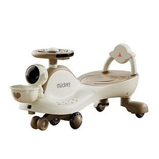 五羊儿童扭扭车音乐1-8岁防侧翻溜溜车静音万向轮大人可坐妞妞车