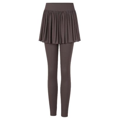 假两件瑜伽裙裤女高腰收腹健身