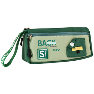 笔袋男孩2025新款文具盒高颜值大容量文具袋一年级男孩子小学生初中男生铅笔盒帆布简约ins儿童笔盒学生用男