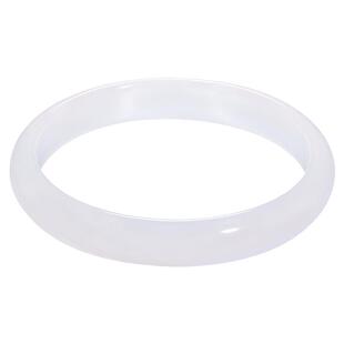 金至尊官方白月光玉髓手镯新中式国风镯子玉镯生日礼物正品平安镯