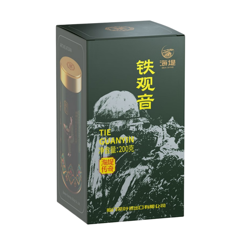 中茶海堤特级铁观音浓香罐装新品