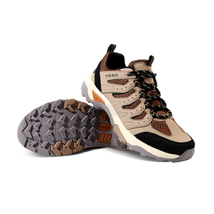 日高轻量户外徒步鞋男轻便透气夏季登山鞋女防滑耐磨爬山鞋运动