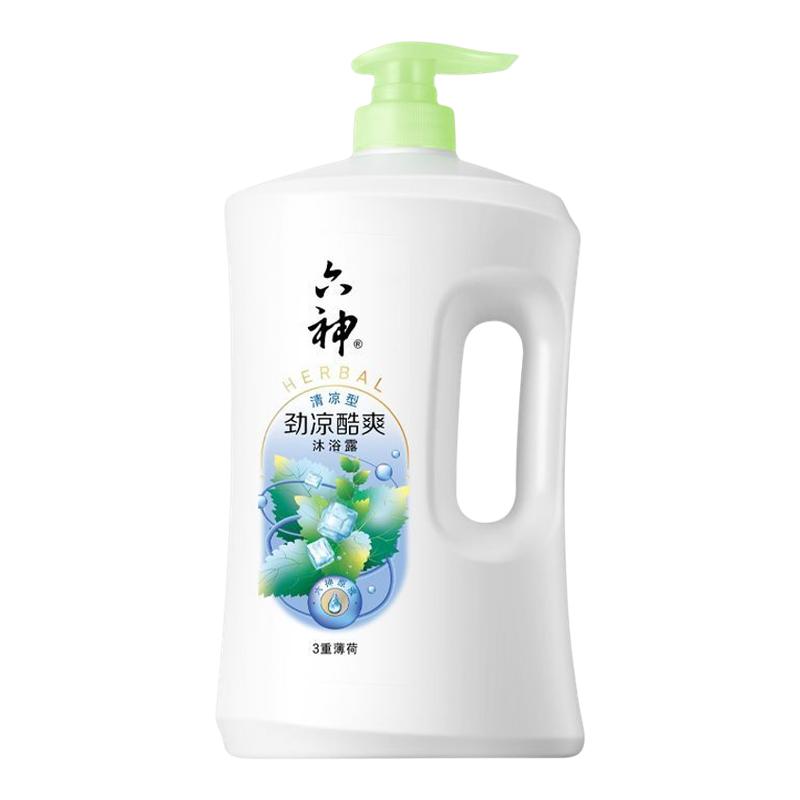 六神劲凉薄荷留香沐浴露1.5L