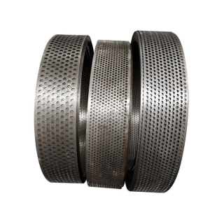 粉碎机筛网饲料机罗底筛片加厚筛子粉碎器锣圈罗片可定制养殖配件