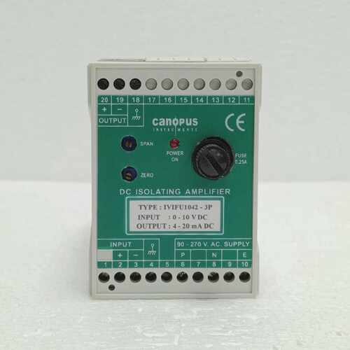 CANOPUS IVIFU1042-3P DC ISOLATING AMPLIFIER 0-10V TO 4-20MA