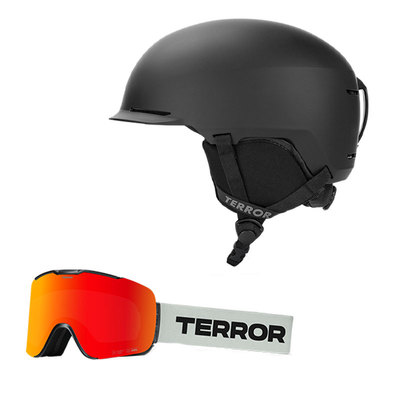 TERROR滑雪头盔磁吸滑雪镜套装