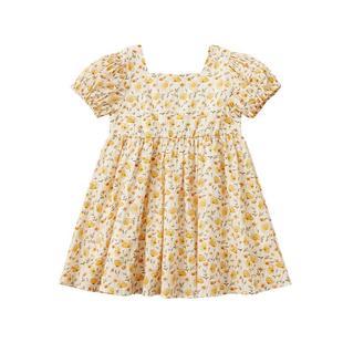 【四折起裙子清仓】尼多熊秋冬女童连衣裙女宝宝国风裙网纱裙甜美