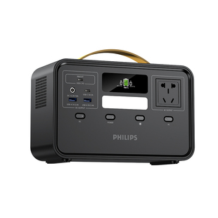 【国家3C认证】飞利浦户外移动电源300W手机电脑户外摆摊露营自驾家用220V便携蓄电池大容量移动电站