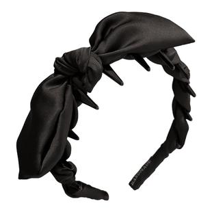 last kiss 黑色蝴蝶结发箍女2025新款高颅顶头箍巨好看高级感头饰