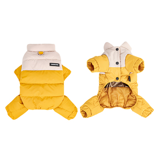 2025新款泰迪狗狗冬天保暖衣服冬装加厚中小型犬比熊博美四脚棉衣