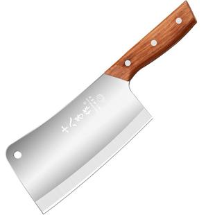 十八子作砍骨头专用刀家用剁刀屠夫高硬度商用切坎刀宰大骨斩骨刀