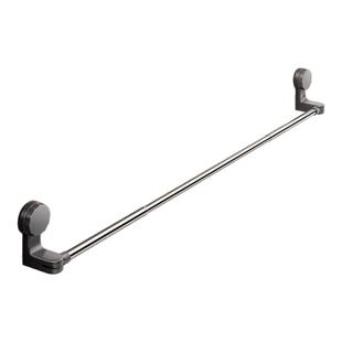 吸盘毛巾架卫生间免打孔浴室伸缩毛巾杆置物架洗手间浴巾收纳挂架