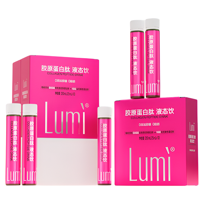 【直播】Lumi魚膠原蛋白肽液彈性蛋白口服液精華小分子肽官方正品
