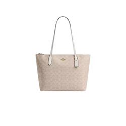 COACH/蔻驰老花通勤托特包大容量