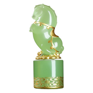 新年中式国潮玉石马摆件生肖马吉祥物装饰品马上有钱礼品马上发财