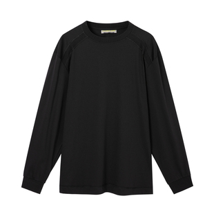 NUMBER HERE春夏季纯色宽松圆领套头短袖T恤城市男女款NH13T344