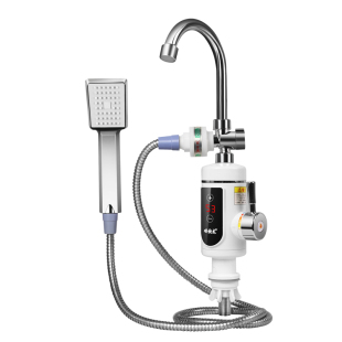 欢快龙速热水龙头淋浴款卫生间电热水龙头恒温洗澡热水神器过水热