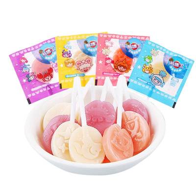 【U先试用】徐福记熊博士星座棒棒糖 6支 混合口味